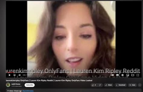 lauren kim ripley leaked only fans|Reliable/Laurenkimripley Leaked Video OnlyFans Oficial Files